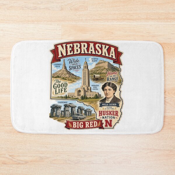 Item preview, Neat Nebraska designed and sold by 5PointsDigital.