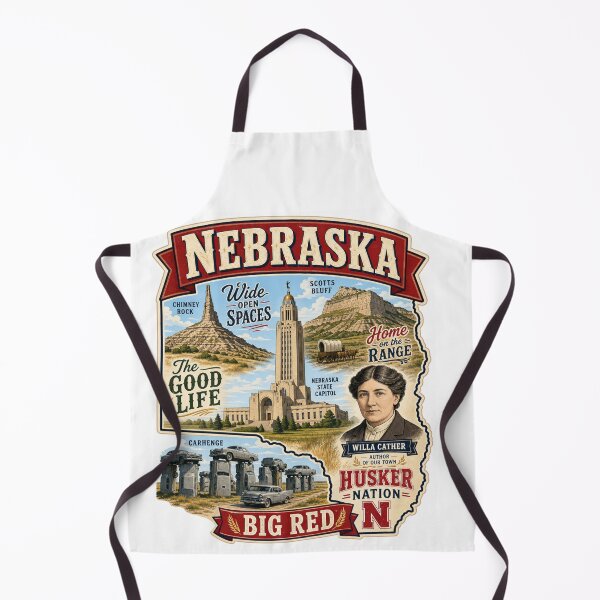Item preview, Neat Nebraska designed and sold by 5PointsDigital.