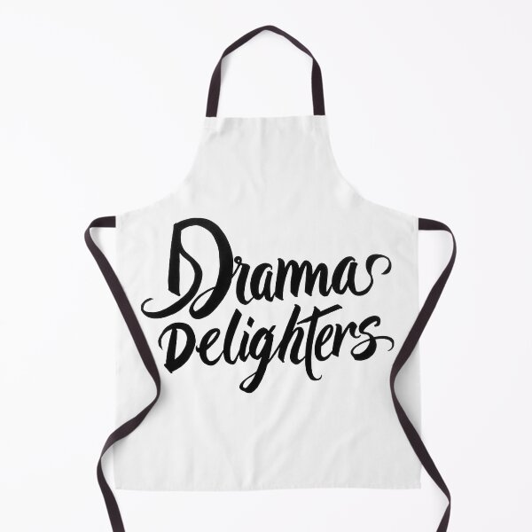 Item preview, Drama Delighters - Bold Black Ink Typography Design designed and sold by Qubivibe.