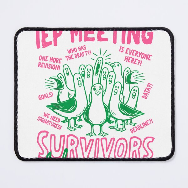 Item preview, IEP Meeting Survivors Club Funny Special Education Teacher T-Shirt designed and sold by Badriiiii.