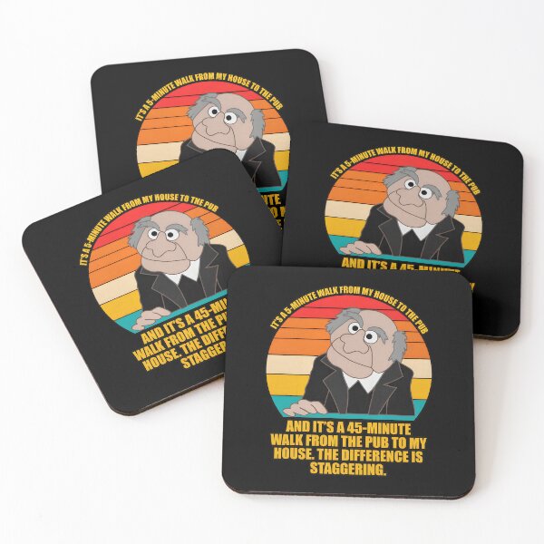 Item preview, Funny Puppet Pub Walk Retro Sunset designed and sold by daniellejeste.