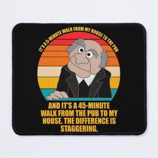 Item preview, Funny Puppet Pub Walk Retro Sunset designed and sold by daniellejeste.
