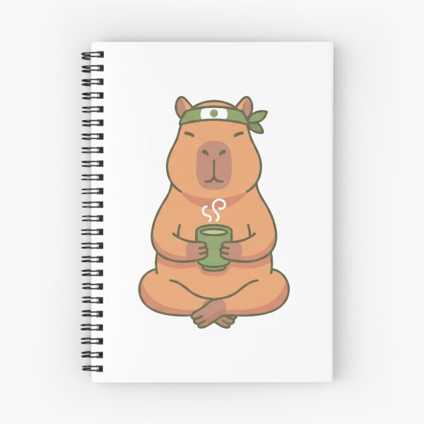 Item preview, Cute Zen Capybara Drinking Matcha Green Tea Art designed and sold by pattman.