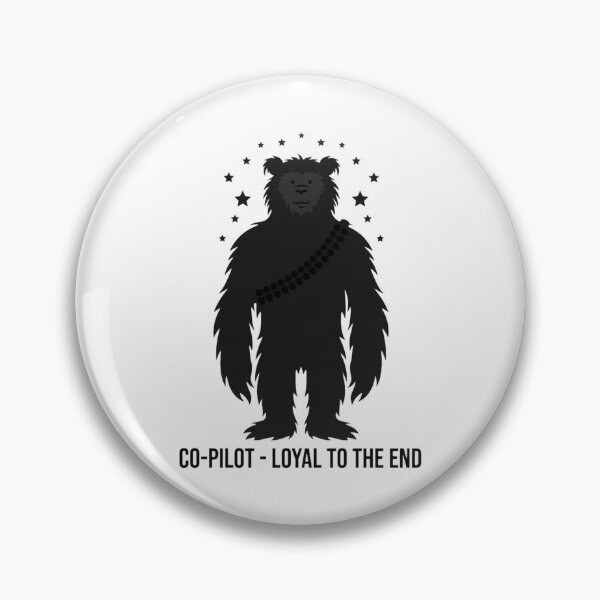 Item preview, Co-Pilot Chewy Bear designed and sold by GeeklyShirts.