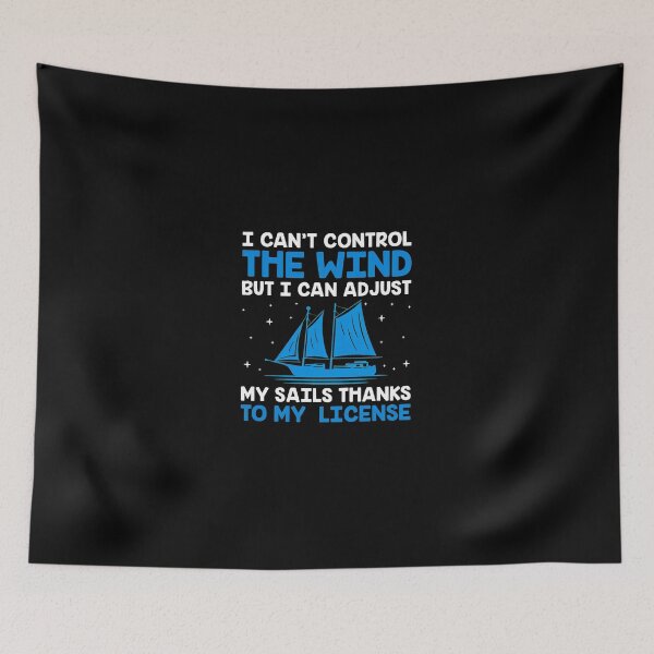 Item preview, Funny Sailing License Boat Wind Adjustment Quote Gift designed and sold by tomsonlxozaeta.