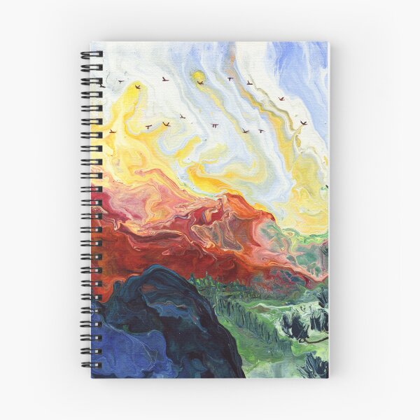 Item preview, Red Mountains at Sunrise designed and sold by BreezyZen.