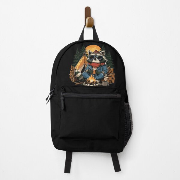 Item preview, Cool Raccoon Camping designed and sold by ClubVacay.