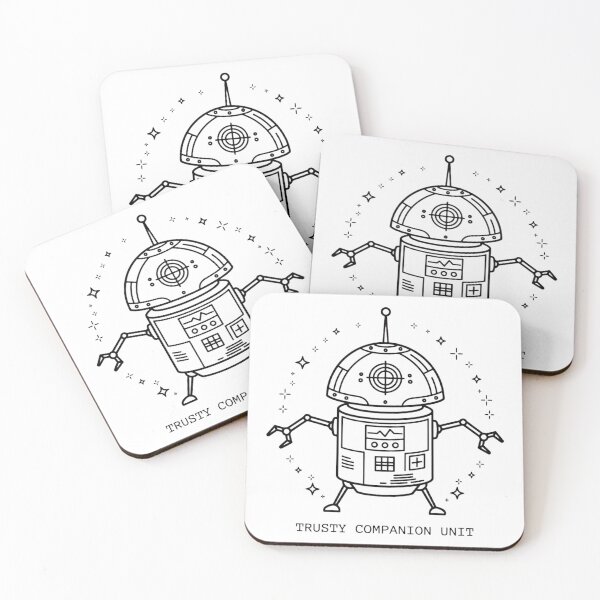 Item preview, Trusty Companion Droid designed and sold by GeeklyShirts.