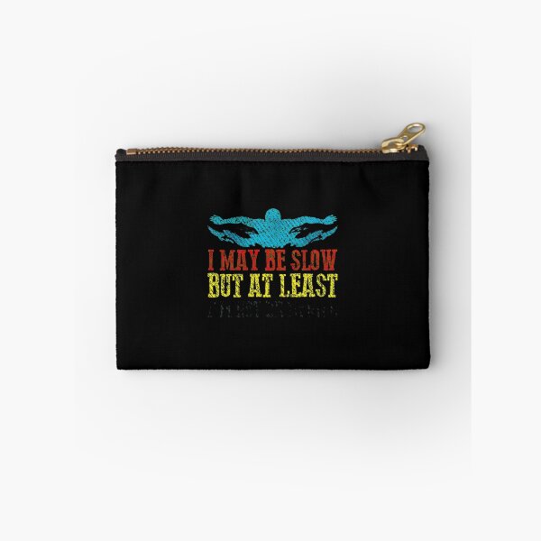 Item preview, Funny Swimmer I May Be Slow But Not Drowning designed and sold by englpsigoea.
