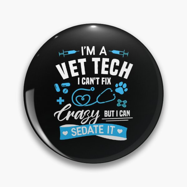 Item preview, Funny Vet Tech Sedate It Animal Care Medical Quote designed and sold by bellahrrmoling.