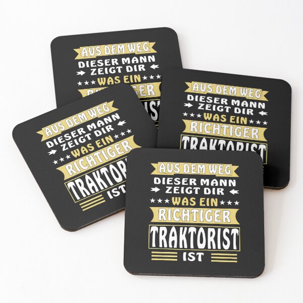 Item preview, Funny Tractor Driver German Quote Design designed and sold by tomsonlxozaeta.