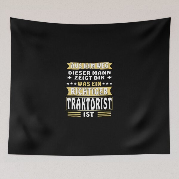 Item preview, Funny Tractor Driver German Quote Design designed and sold by tomsonlxozaeta.