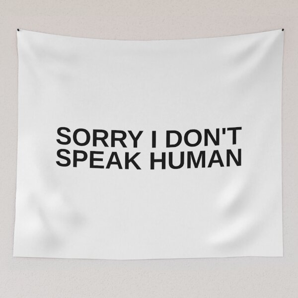 Item preview, Lo siento, no hablo el idioma humano. designed and sold by SWETA HALDER.