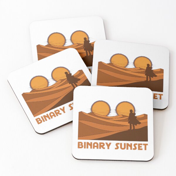 Item preview, Binary Sunset designed and sold by GeeklyShirts.