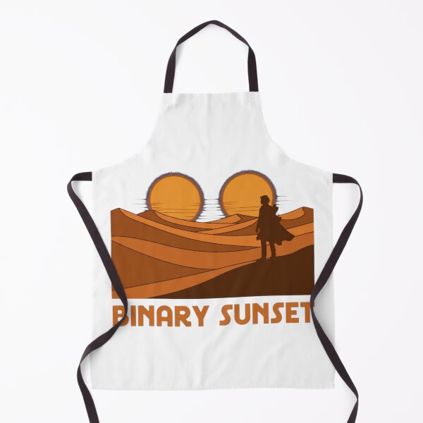 Item preview, Binary Sunset designed and sold by GeeklyShirts.
