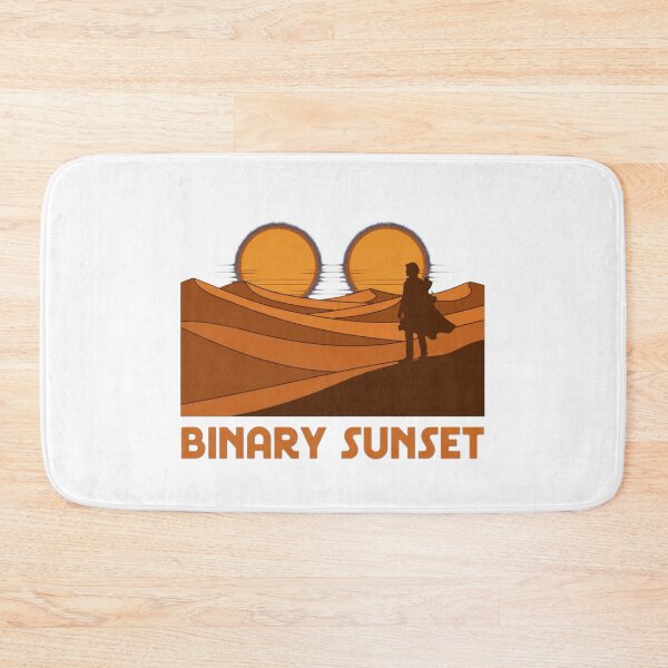 Item preview, Binary Sunset designed and sold by GeeklyShirts.