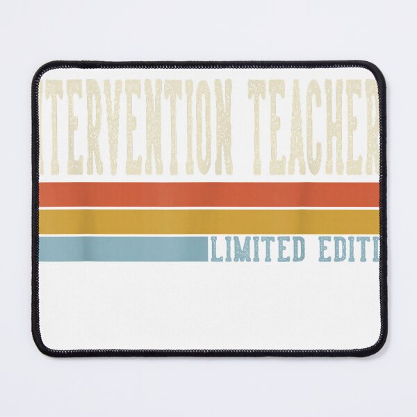 Item preview, Intervention Teacher Week Retro Vintage Back to School Day T-Shirt designed and sold by Badriiiii.