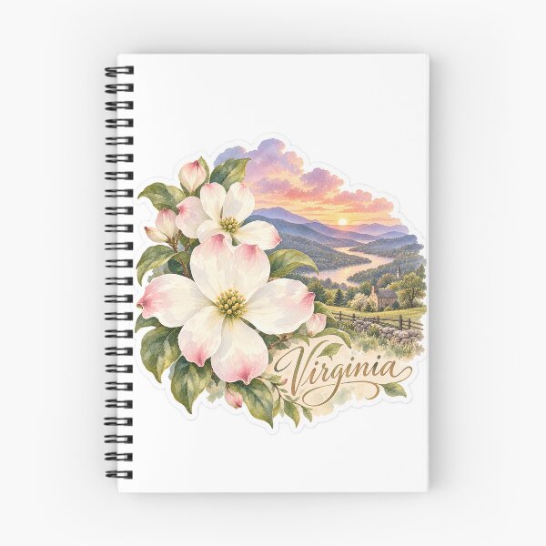 Item preview, Virginia Dogwood Shenandoah Valley designed and sold by Whimspired By Paxx.