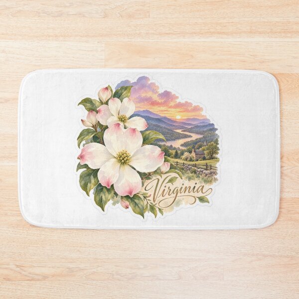 Item preview, Virginia Dogwood Shenandoah Valley designed and sold by Whimspired By Paxx.
