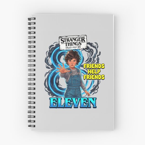 Item preview, Stranger Things Eleven Friends Help Friends designed and sold by EMBROIDERYPRINT.