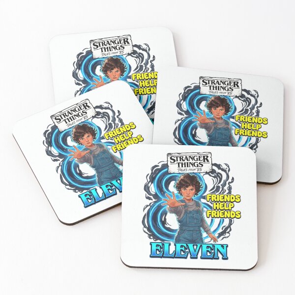 Item preview, Stranger Things Eleven Friends Help Friends designed and sold by EMBROIDERYPRINT.