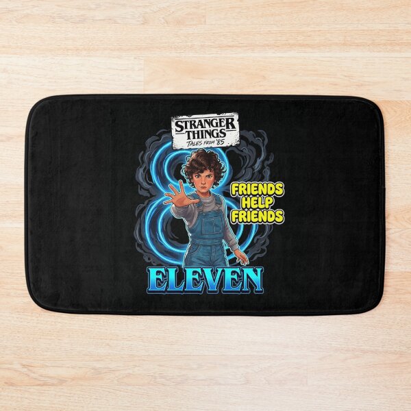 Item preview, Stranger Things Eleven Friends Help Friends designed and sold by EMBROIDERYPRINT.