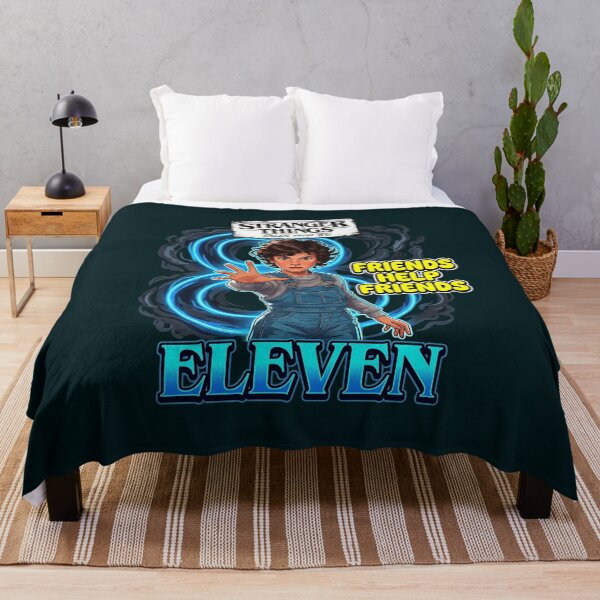 Item preview, Stranger Things Eleven Friends Help Friends designed and sold by EMBROIDERYPRINT.