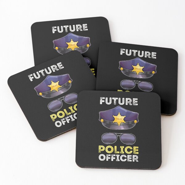 Item preview, Future Police Officer Hat Sunglasses Graphic designed and sold by englpsigoea.