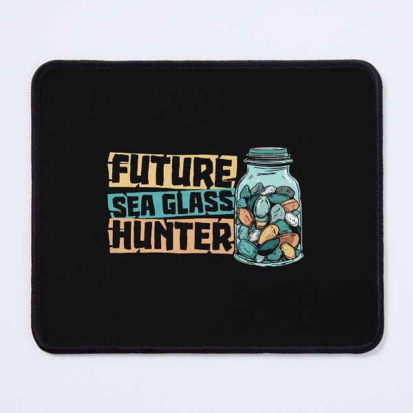 Item preview, Future Sea Glass Hunter Jar Retro Design designed and sold by bellahrrmoling.