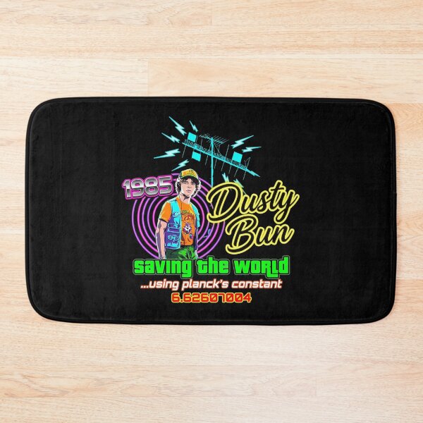 Item preview, Dusty Bun Saving the World 1985 Design designed and sold by EMBROIDERYPRINT.