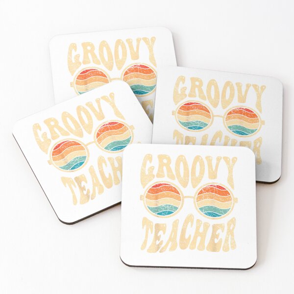 Item preview, Groovy Teacher Back To School 70s Aesthetic Retro Teacher T-Shirt for Men Women designed and sold by Dreamers333.