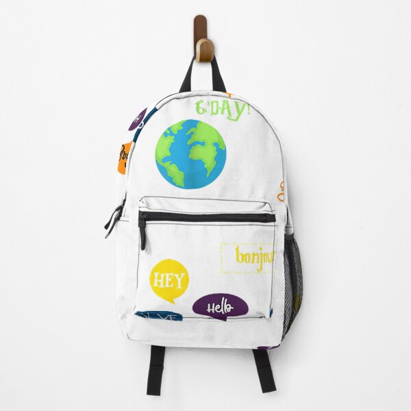 Item preview, It Starts with Hello Friendship Inclusion Language Teacher T-Shirt designed and sold by Cafe18.