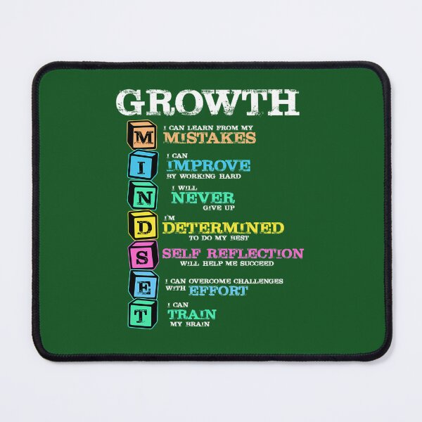 Item preview, Brain Growth Mindset Motivation Gift Grunge 412 designed and sold by Craftcafeindia.