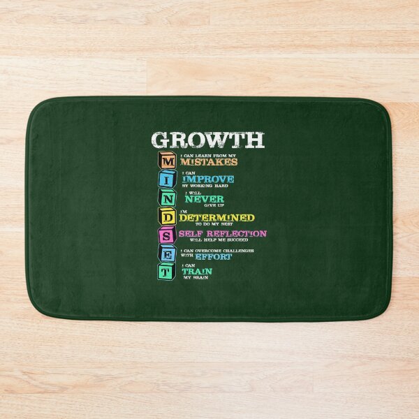 Item preview, Brain Growth Mindset Motivation Gift Grunge 412 designed and sold by Craftcafeindia.