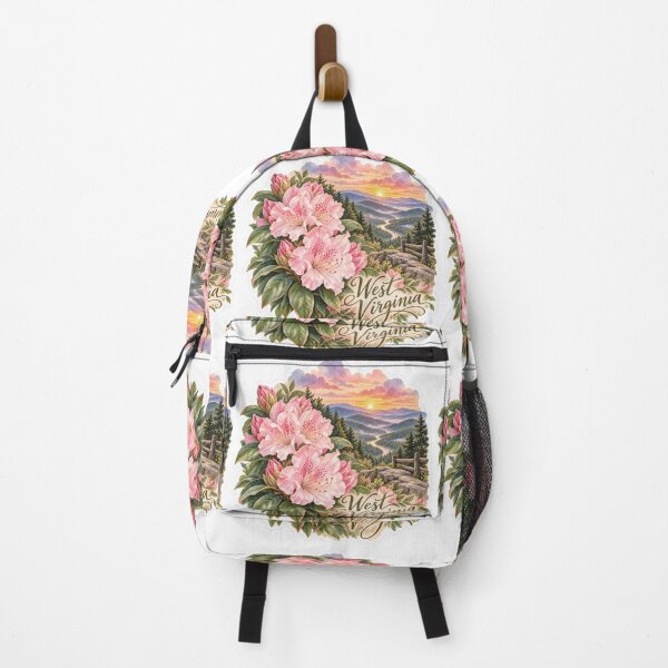 Item preview, West Virginia Rhododendrons Appalachian River designed and sold by Whimspired By Paxx.