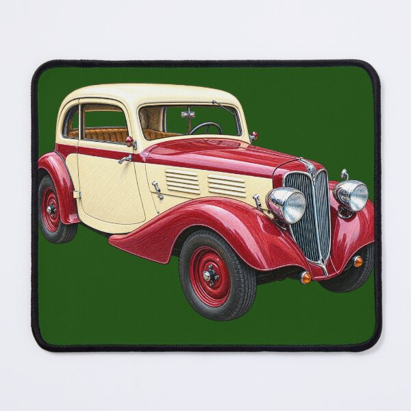 Item preview, 1930's Praga Super Piccolo inspired retro car designed and sold by TheThinglings.