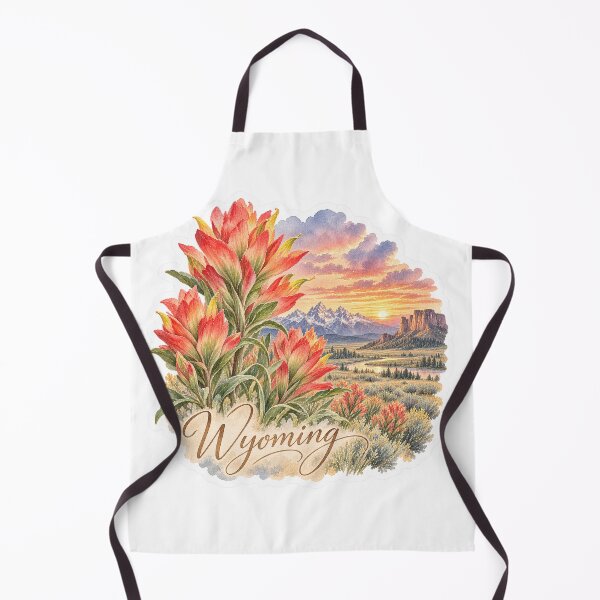 Item preview, Wyoming Indian Paintbrush Wild Western designed and sold by Whimspired By Paxx.