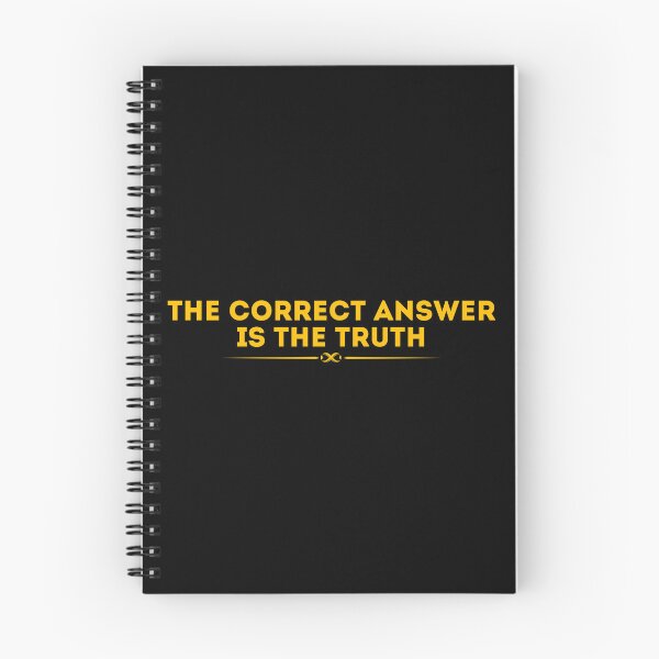 Item preview, The Correct Answer is the Truth designed and sold by UNK-Fatigues.