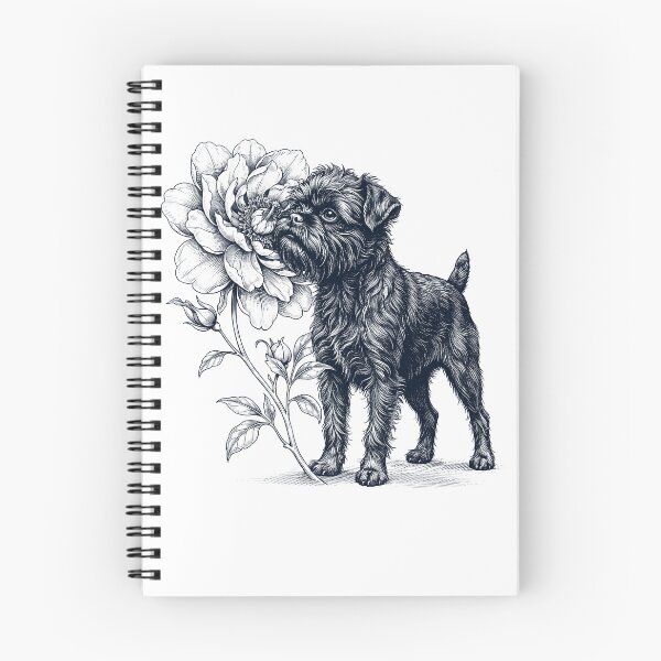 Item preview, Affenpinscher Smell Flower Dog Lover designed and sold by dian-rody-crest.
