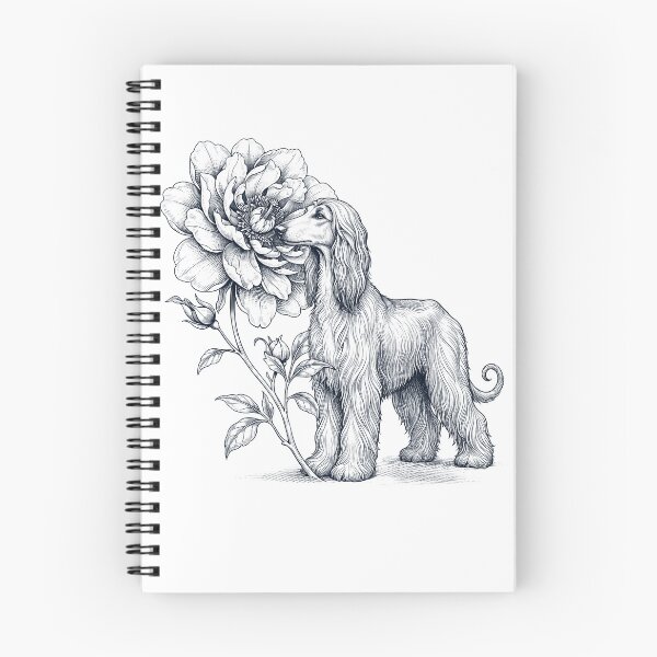 Item preview, Afghan Hound Smell Flower Dog Lover designed and sold by dian-rody-crest.