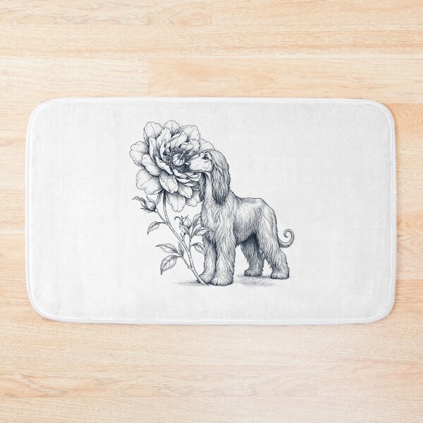 Item preview, Afghan Hound Smell Flower Dog Lover designed and sold by dian-rody-crest.