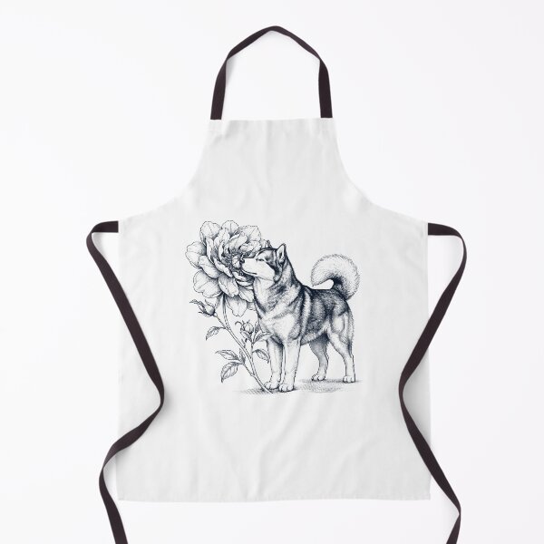 Item preview, Alaskan Malamute Smell Flower Dog Lover designed and sold by dian-rody-crest.