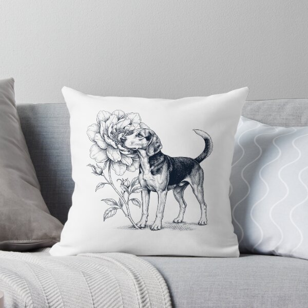 Item preview, American Foxhound Smell Flower Dog Lover designed and sold by dian-rody-crest.