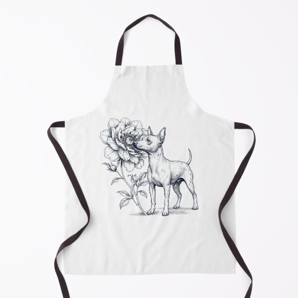 Item preview, American Hairless Terrier Smell Flower Dog Lover designed and sold by dian-rody-crest.
