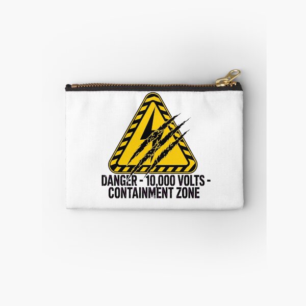 Item preview, Danger 10,000 Volts Sign designed and sold by GeeklyShirts.