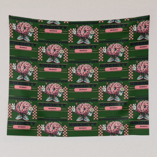 Item preview, Constradiction Appreciation Society Member 54 designed and sold by WILLArtCrafts.