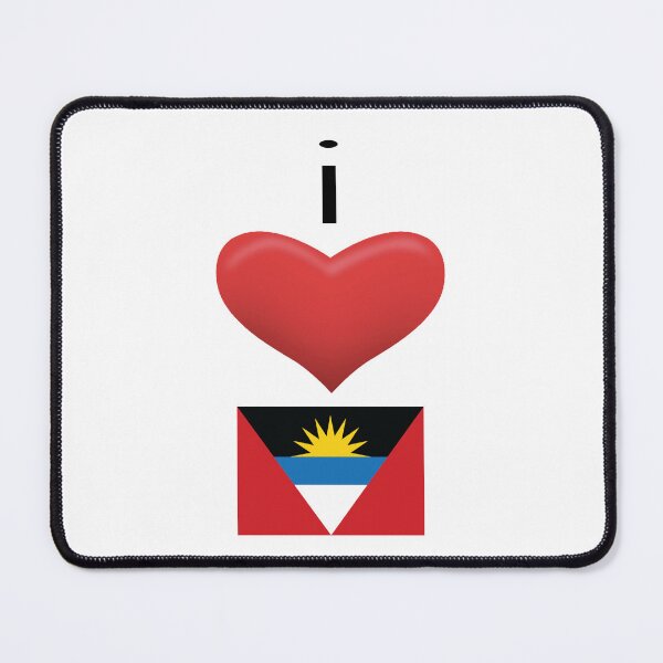 Item preview, I Heart Antigua and Barbuda designed and sold by wickedcartoons.