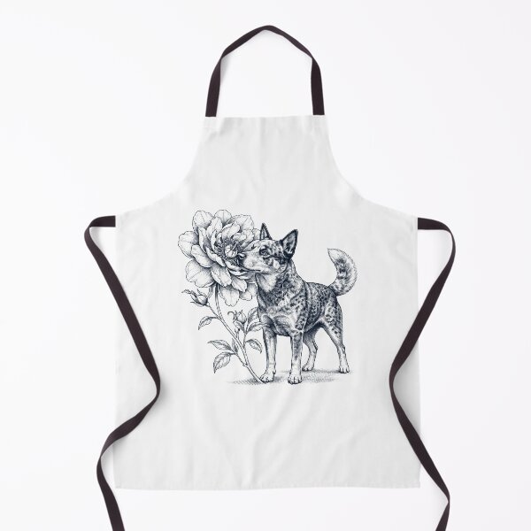 Item preview, Australian Cattle Dog Smell Flower Dog Lover designed and sold by dian-rody-crest.