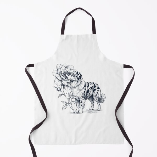 Item preview, Australian Shepherd Smell Flower Dog Lover designed and sold by dian-rody-crest.