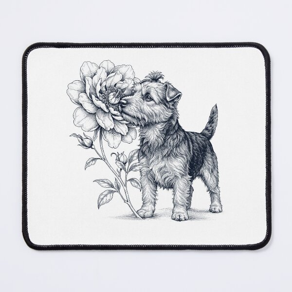 Item preview, Australian Terrier Smell Flower Dog Lover designed and sold by dian-rody-crest.
